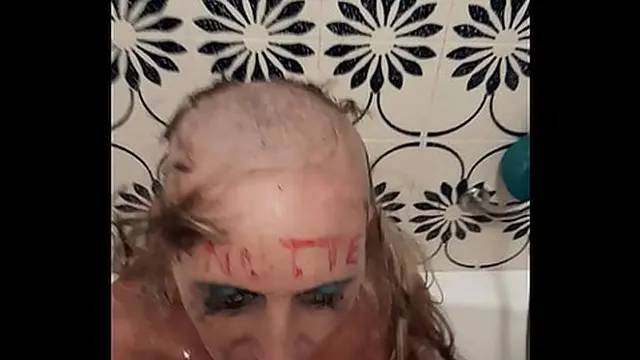 German Milf Sandra deepthroat puke haircut