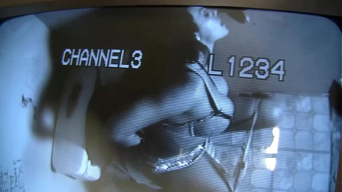 Sexy brunette MILF with big boobs, Angelica Raven, is confronted by a large cock...