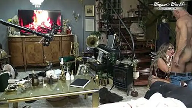 Behind The Scenes Of Sexy Odette Facialized By Client