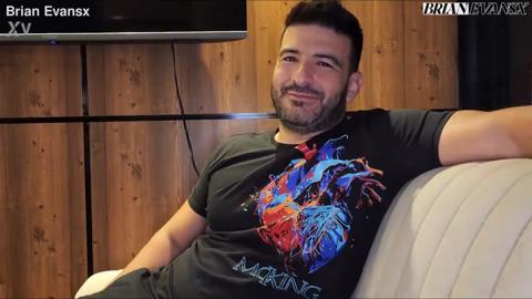 Interracial FMM swinger threesome with my friend's wife, a curvy ebony-skinned MILF - Brian Evansx