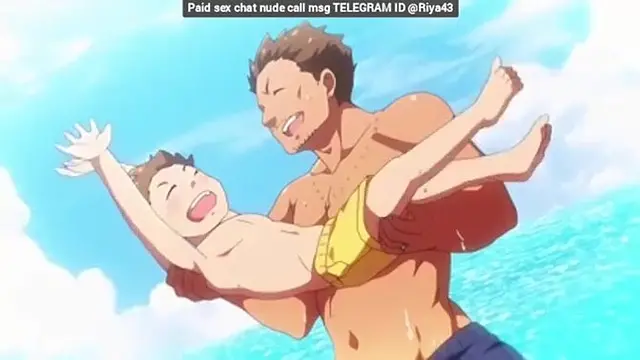 Horny Asian Taku takes a wild ride with his MILF stepsister in an ocean tube