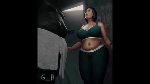 OLDER WOMAN with huge jugs gets into a rousing doggy-style sex game.