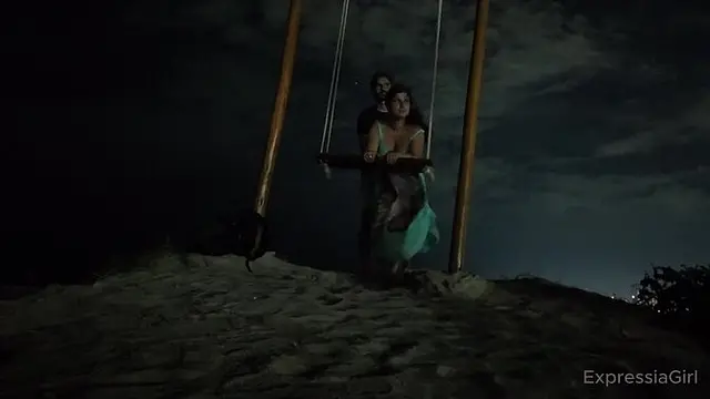 Brunette MILF gives a sloppy blowjob in public