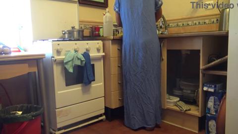'sperm party' with Arab teen in kitchen